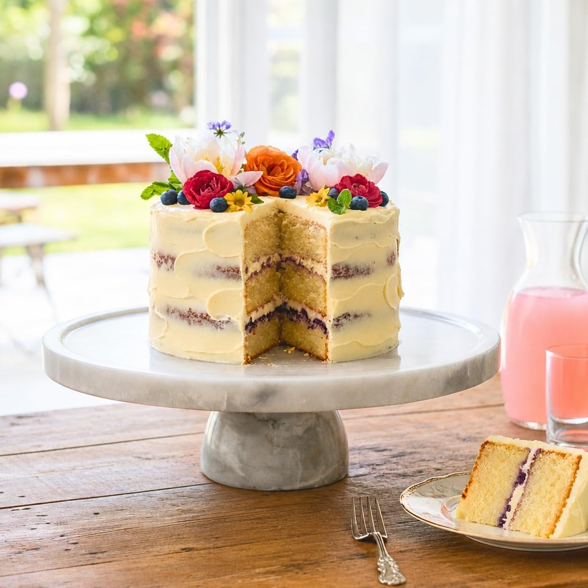 Marble Cake Stand - View 2