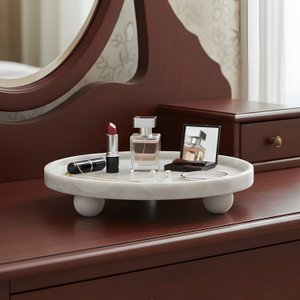 Marble Round Jewelry Tray thumbnail 6
