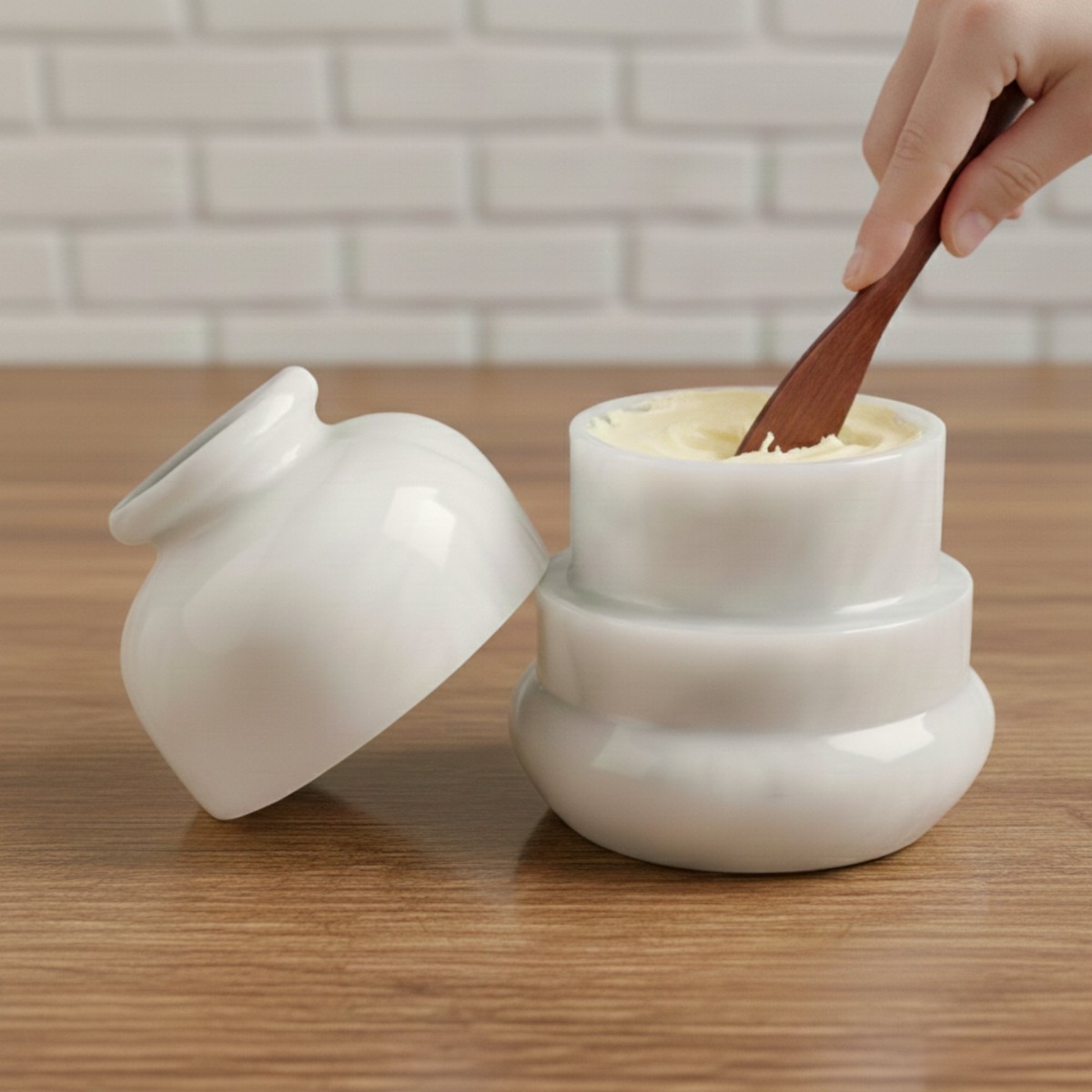 LaOnyx Signature Butter Crock  - View 6