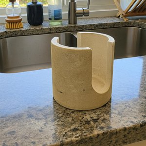 Travertine Sponge Holder thumbnail 5