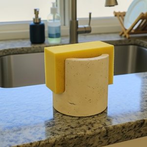 Travertine Sponge Holder thumbnail 4