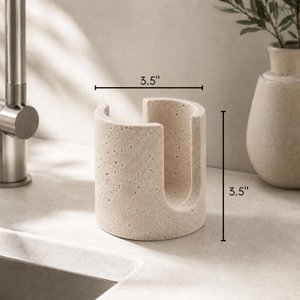 Travertine Sponge Holder thumbnail 3