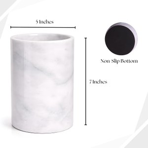 Marble Wine Chiller Bucket, White Marble Wine Bottle Chiller and Champagne Chiller, Stone Wine Cooler, No Ice or Electricity Needed thumbnail 3